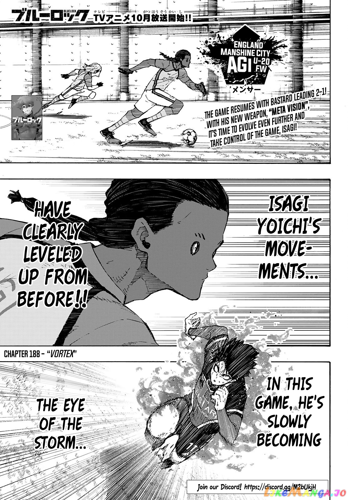 Blue Lock Chapter 188 image 02